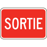 SORTIE D'URGENCE